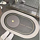 UB Covor de Baie Antiderapant si Absorbant Model Home Oval 87 x 56 cm VERDE LY