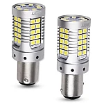 Set 2 Becuri Canbus Marsarier 1156 Alb 2000 Lm 21W/bec T15