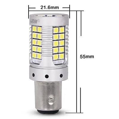 Set 2 Becuri Canbus Marsarier 1156 Alb 2000 Lm 21W/bec T15 Set 2 Becuri Canbus Marsarier 1156 Alb 2000 Lm 21W/bec T15