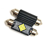 Set 2 Becuri Auto LED Canbus Interior 31 mm Alb