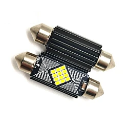 Set 2 Becuri Auto LED Canbus Interior 31 mm Alb