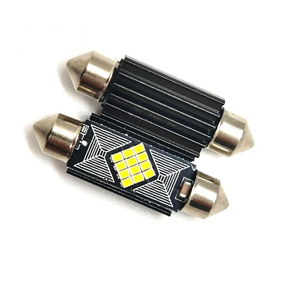 Set 2 Becuri Auto LED Canbus Interior 39 mm Alb Set 2 Becuri Auto LED Canbus Interior 39 mm Alb