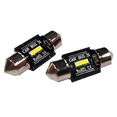 Set 2 Becuri Auto LED Canbus SMD 1860 12-24V C5W 39 mm Set 2 Becuri Auto LED Canbus SMD 1860 12-24V C5W 39 mm