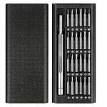 Set Surubelnite de Precizie 24 in 1 cu Trusa de depozitare Neagra