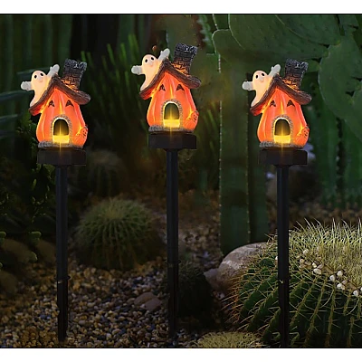 Lampa Solara de Gradina Model Halloween Dovleac Lampa Solara de Gradina Model Halloween Dovleac