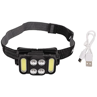 Lanterna de Cap LED COB Rezistenta la apa IPX4 L33 Lanterna de Cap LED COB Rezistenta la apa IPX4 L33