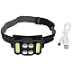 Lanterna de Cap LED COB Rezistenta la apa IPX4 L33 Lanterna de Cap LED COB Rezistenta la apa IPX4 L33