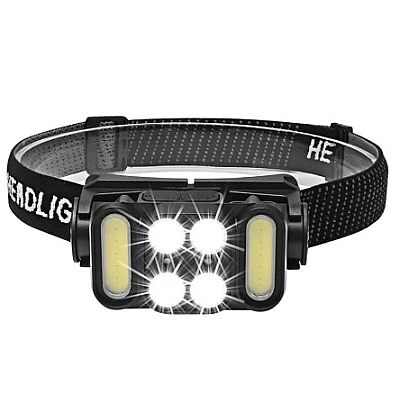 Lanterna de Cap LED COB Rezistenta la apa IPX4 L33 Lanterna de Cap LED COB Rezistenta la apa IPX4 L33