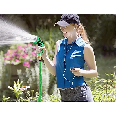 Furtun extensibil pentru gradina SUPER HOSE 75 FT = 22.5m VERDE Furtun extensibil pentru gradina SUPER HOSE 75 FT = 22.5m VERDE