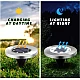 Set 4 lampi solare pentru gradina rotunde Set 4 lampi solare pentru gradina rotunde