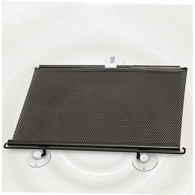 Parasolar auto cu ventuze retractabil NEGRU 58 cm x 125 cm Parasolar auto cu ventuze retractabil NEGRU 58 cm x 125 cm