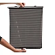 Parasolar auto cu ventuze retractabil negru 68 cm x 125 cm Parasolar auto cu ventuze retractabil negru 68 cm x 125 cm