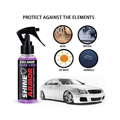Kit Ceara Lichida Ceramica Efect Hidrofob 236ml SHINE ARMOR Kit Ceara Lichida Ceramica Efect Hidrofob 236ml SHINE ARMOR