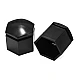 Set 20 capace prezoane 17" NEGRE din Silicon pentru jante Set 20 capace prezoane 17" NEGRE din Silicon pentru jante