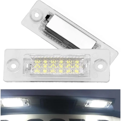 Set 2 x lampi numar LED Caddy Jetta Touran Passat Transporter Volkswagen