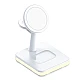 Incarcator Wireless 4 in 1 cu LED Model 991 pentru Telefon Ceas Casti Incarcator Wireless 4 in 1 cu LED Model 991 pentru Telefon Ceas Casti