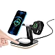Incarcator Wireless 4 in 1 cu LED Model 971 pentru Telefon Ceas Casti Incarcator Wireless 4 in 1 cu LED Model 971 pentru Telefon Ceas Casti