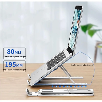 Suport Pliabil pentru Laptop din Aluminiu Suport Pliabil pentru Laptop din Aluminiu