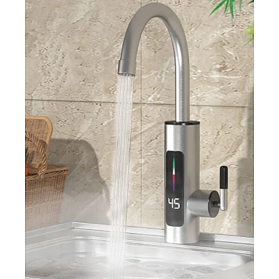 Robinet Electric Instant Inox cu Display si Rotire 360 grade Robinet Electric Instant Inox cu Display si Rotire 360 grade