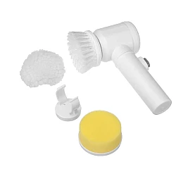 Perie electrica 5 in 1 pentru Curatenie Alba