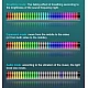 Bara RGB LED Lumini De Ritm EDAR Cu Activare Sonora Negru Bara RGB LED Lumini De Ritm EDAR Cu Activare Sonora Negru