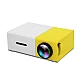 Video Proiector Mini Portabil LED 1080P Full HD Display Galben Alb Video Proiector Mini Portabil LED 1080P Full HD Display Galben Alb