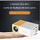 Video Proiector Mini Portabil LED 1080P Full HD Display Galben Alb Video Proiector Mini Portabil LED 1080P Full HD Display Galben Alb