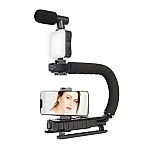 Suport mobil pentru videoclipuri AY-49U smartphone si DSLR