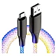 Cablu Iluminat de incarcare Rapida si Transfer Date USB/Type C Cablu Iluminat de incarcare Rapida si Transfer Date USB/Type C