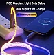 Cablu Iluminat de incarcare Rapida si Transfer Date USB/Type C