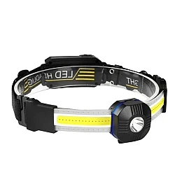 Lanterna de Cap XPG + COB tip Banda KXK-101