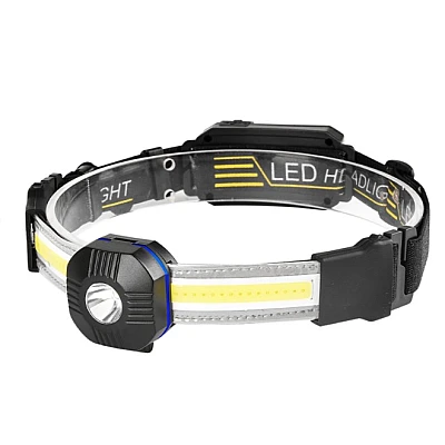Lanterna de Cap XPG + COB tip Banda KXK-101 Lanterna de Cap XPG + COB tip Banda KXK-101