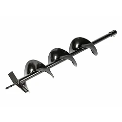 Burghiu pamant 150-800 mm Negru 