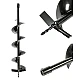 Burghiu pamant 150-800 mm Negru Burghiu pamant 150-800 mm Negru