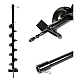 Burghiu pamant 100-800 mm Negru Burghiu pamant 100-800 mm Negru