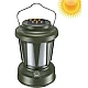 Lampa Solara Retro Camping LY18 Verde cu Maner Reincarcabila Lampa Solara Retro Camping LY18 Verde cu Maner Reincarcabila