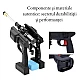Aparat de Spalat cu Presiune + Acumulator Reincarcabil 3 in 1 Negru Aparat de Spalat cu Presiune + Acumulator Reincarcabil 3 in 1 Negru