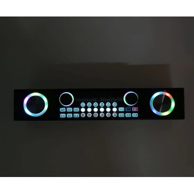 Sistem de Mixare Karaoke + 2 Microfon fara Fir