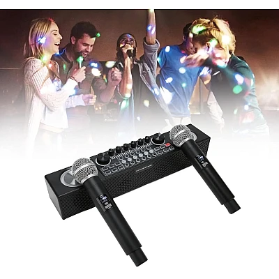 Sistem de Mixare Karaoke + 2 Microfon fara Fir Sistem de Mixare Karaoke + 2 Microfon fara Fir