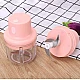 Mini Tocator Alimente si Legume cu Incarcare prin USB 45W ROZ Mini Tocator Alimente si Legume cu Incarcare prin USB 45W ROZ