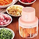 Mini Tocator Alimente si Legume cu Incarcare prin USB 45W ROZ Mini Tocator Alimente si Legume cu Incarcare prin USB 45W ROZ