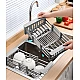 Vesela Multifunctionala Extensibila 30-44 x 21.5 x 9 cm Inox si Polipropilena Vesela Multifunctionala Extensibila 30-44 x 21.5 x 9 cm Inox si Polipropilena