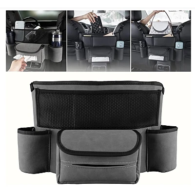 Organizator Multifunctional de Masini intre Scaune cu 2 Suport Pahare Organizator Multifunctional de Masini intre Scaune cu 2 Suport Pahare