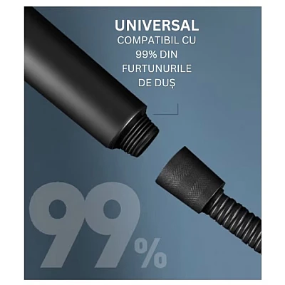 Cap de dus de mana de inalta presiune si elice Turbo Vortex LY