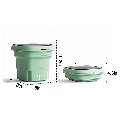 Masina de spalat Portabila si Pliabila VERDE Masina de spalat Portabila si Pliabila VERDE