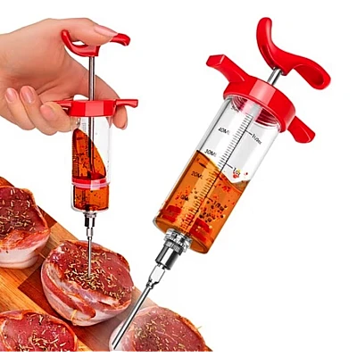 Set seringa Danny Home pentru marinat carne cu 1 ac Set seringa Danny Home pentru marinat carne cu 1 ac