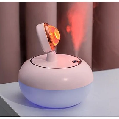 Umidificator cu Lumina Apus de Soare si Pulverizare Intermitenta Umidificator cu Lumina Apus de Soare si Pulverizare Intermitenta