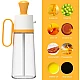 Oliviera cu perie dozatoare gradata si picurator pentru ulei/otet din sticla 550 ml Oliviera cu perie dozatoare gradata si picurator pentru ulei/otet din sticla 550 ml