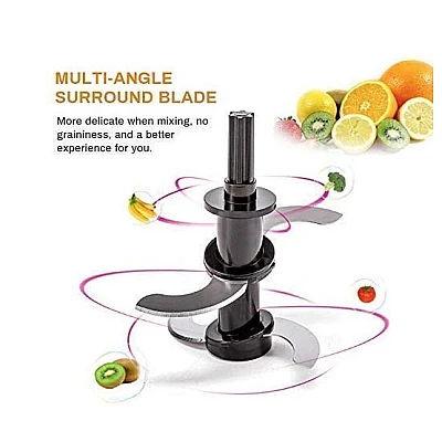 Tocator QUATRE multifunctional pentru legume si fructe Roz 600 ml