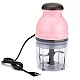 Tocator QUATRE multifunctional pentru legume si fructe Roz 600 ml